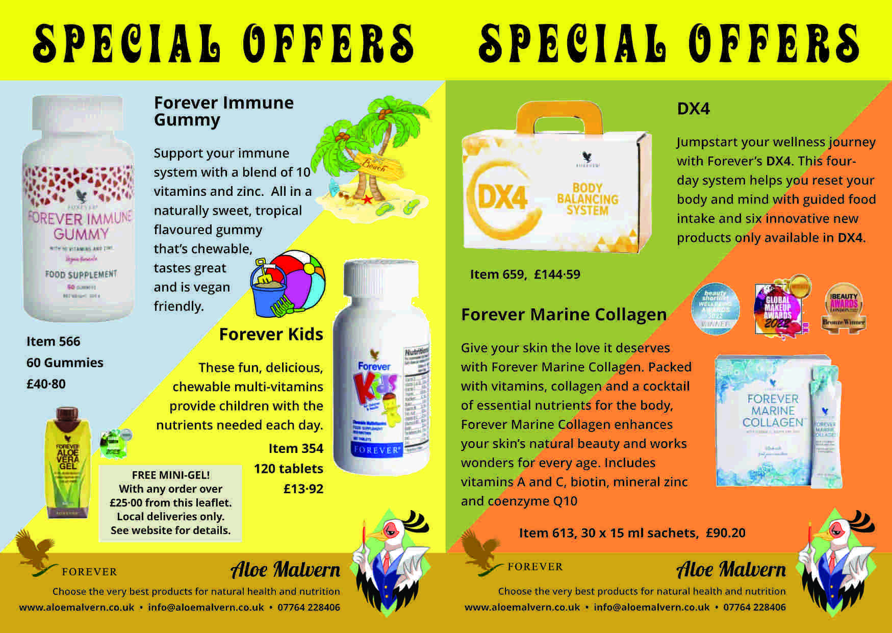 Special Offers flyer 2023